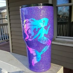 30 oz Custom Mermaid Tumbler